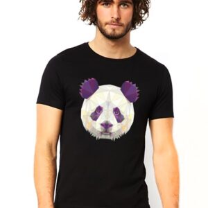 Мъжка органична тениска Triangle Panda