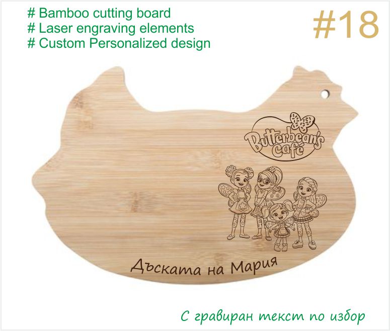 Дъска Масленка Butterbeans Cafe 18