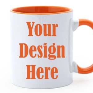 Чаша Orange in collor с твой дизайн. Направи чаша с твой дизайн сега!